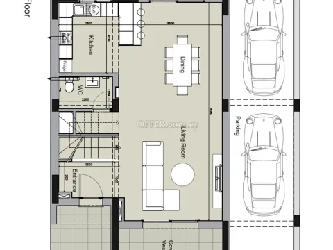 3 bed house in Oroklini Larnaka - 3