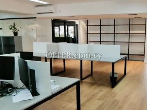 Impressive office 250m2 in the center of Limassol - upto 100m2 available in the building - 8