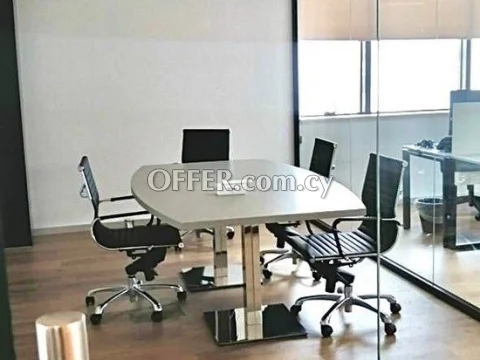 Impressive office 250m2 in the center of Limassol - upto 100m2 available in the building - 3