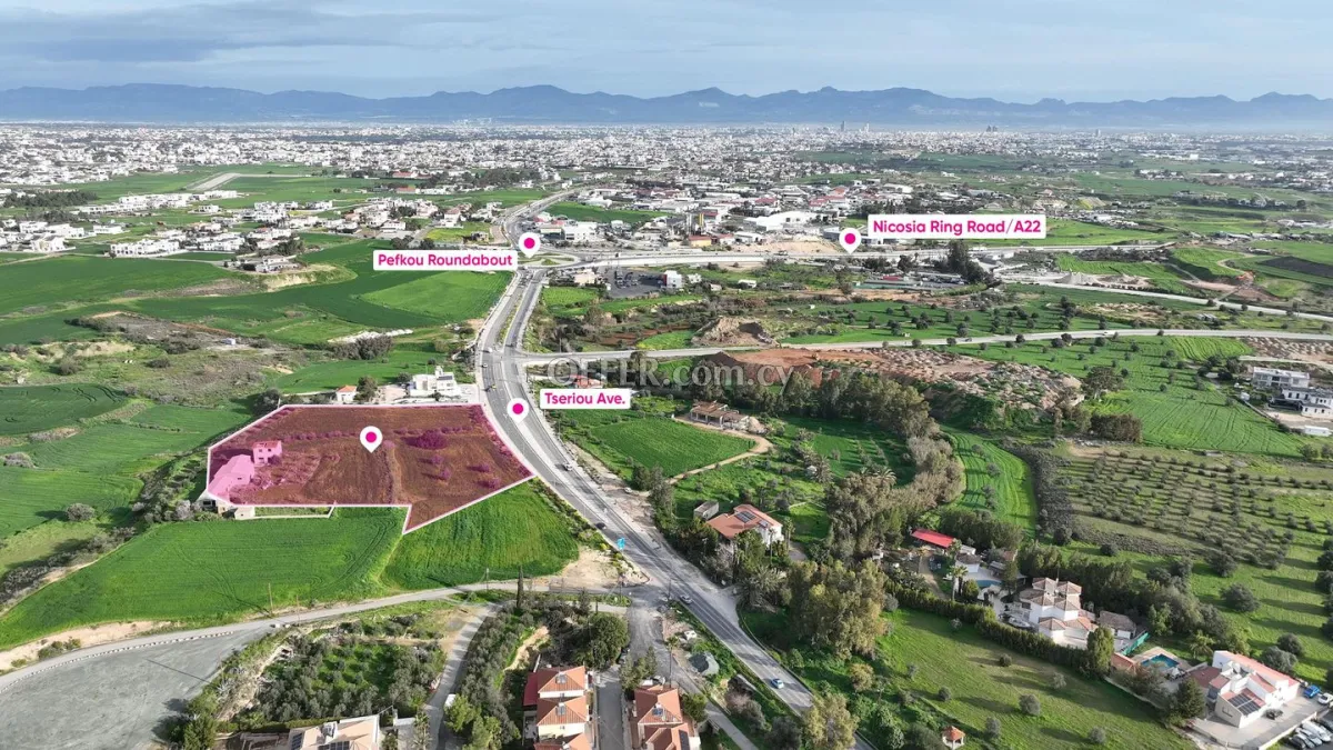 Share Dual Zone Residential Commercial Land in Tseri Nicosia - 1