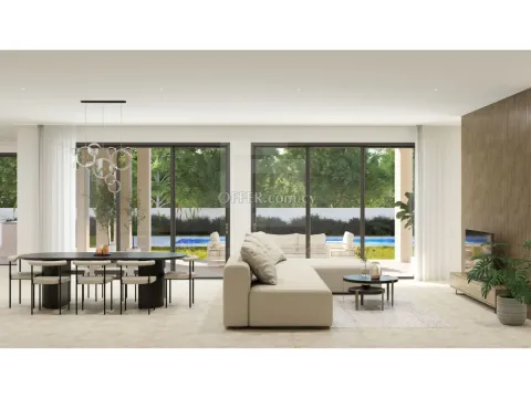 New five plus one bedrooms villa in Eleon area near Grammiko Park and Pediaios River - Main Photo
