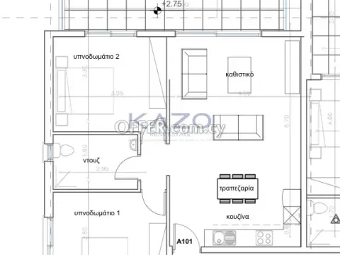 Modern Two Bedroom Apartment in Central Paphos Area - 3