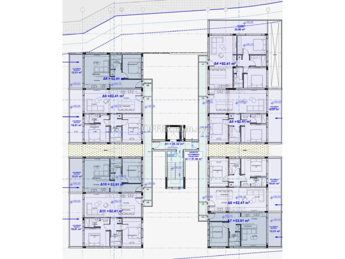 Brand New Two Bedroom Apartments for Sale in Aradippou Larnaca - 2