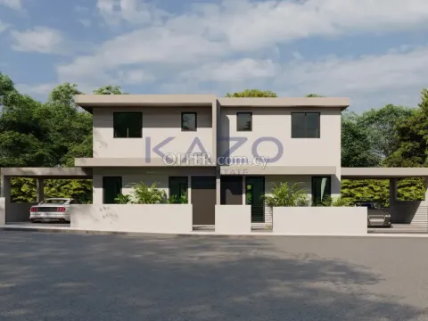 Modern Three Bedroom Semi Detached House Kalavasos - Main Photo