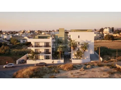Brand New Two Bedroom Apartments with Roof Garden for Sale in Aradippou Larnaca - Main Photo