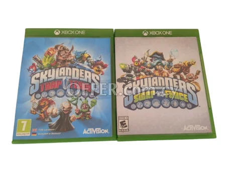 2x skylanders trap team & swap force xbox one game only - Main Photo