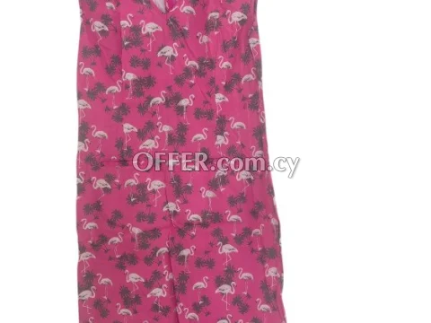 Elise & Clemence | Flamingo pink long dress | Size 10