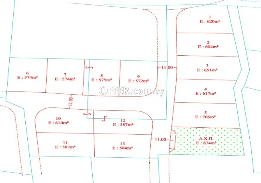 New For Sale €92,000 Plot Kokkinotrimithia Nicosia - 2