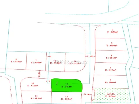 New For Sale €92,000 Plot Kokkinotrimithia Nicosia - Main Photo