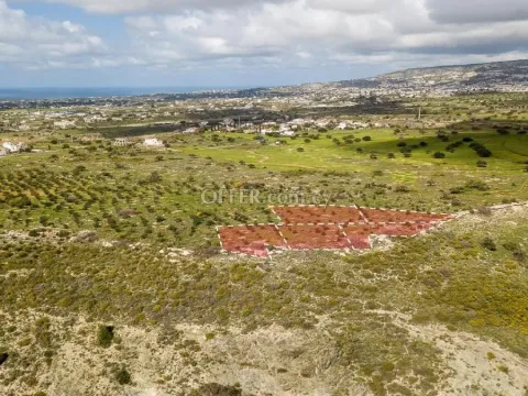 Καινούργιο Πωλείται €160,000 Τεμάχιο (Οικιστικό) Πέγεια Πάφος - Main Photo