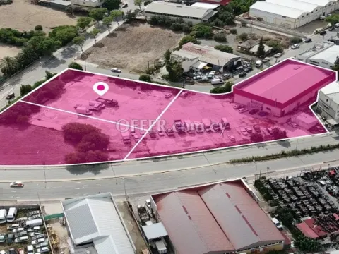 New For Sale €2,145,000 Industrial Plot Pallouriotissa Nicosia - Main Photo