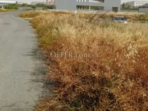 New For Sale €736,500 Industrial Plot Strovolos Nicosia - Main Photo