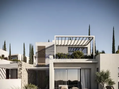 Modern Pegeia Villa with Sea View and Pool - Main Photo