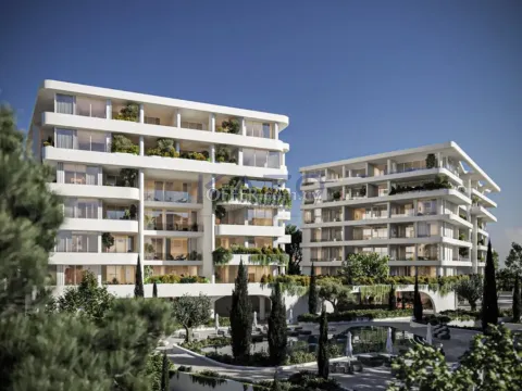 Modern Kato Paphos Apartment Sea View Pool Gym - Main Photo