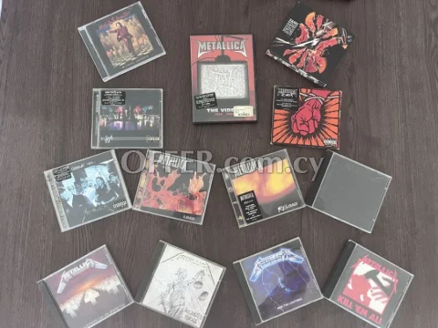 METALLICA Original CDs, DVDs. and Blu-Ray - Main Photo