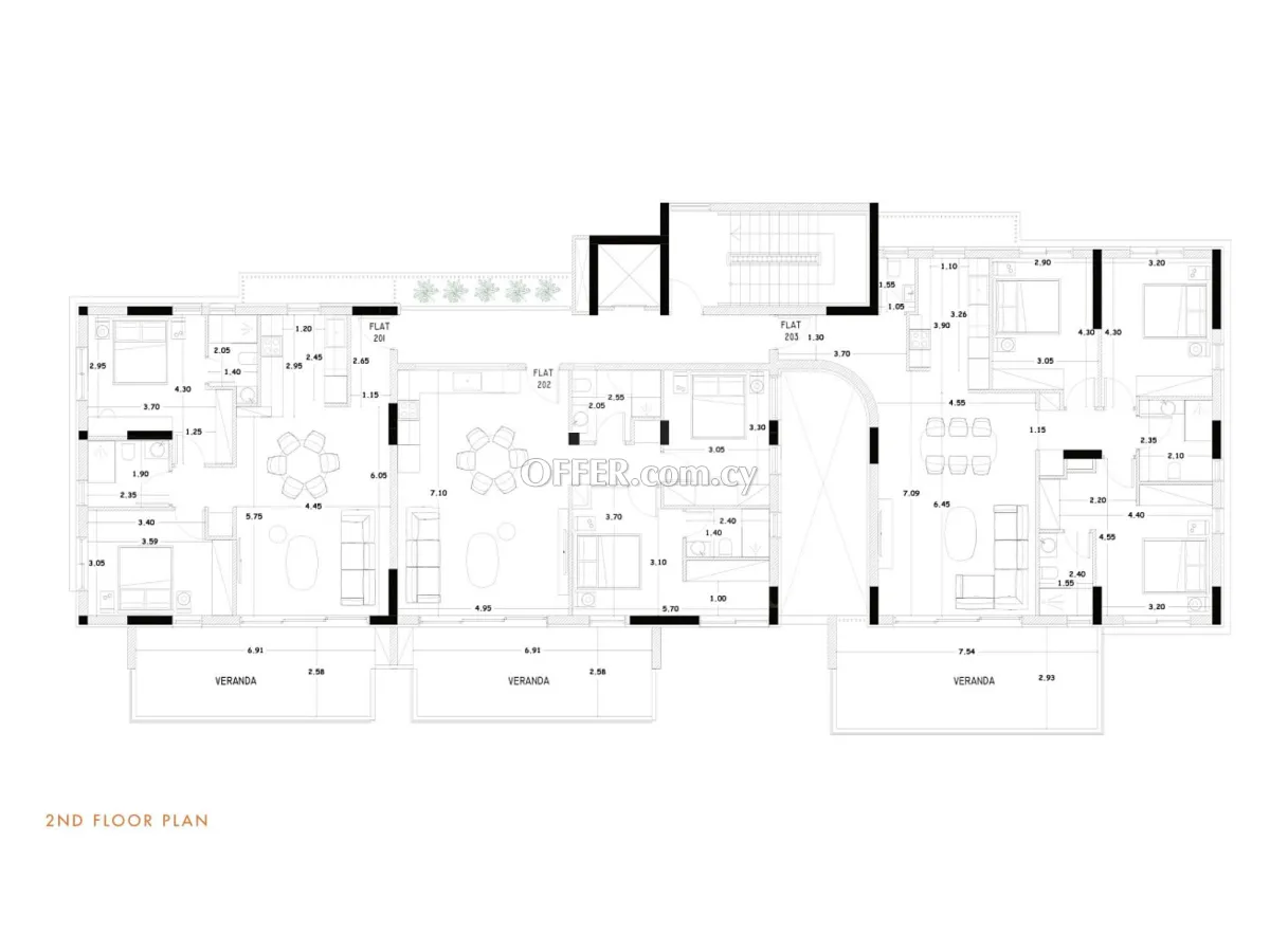 Luxury Three Bedroom Apartments for Sale in Engomi Nicosia - 2