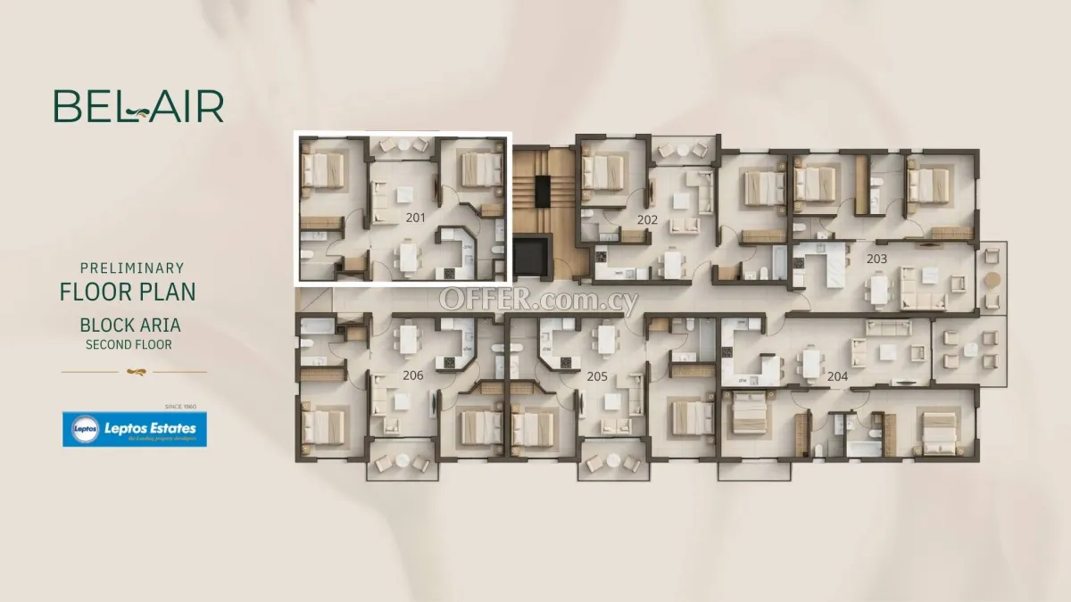 2 bed apartment for sale in Geroskipou Pafos - 3