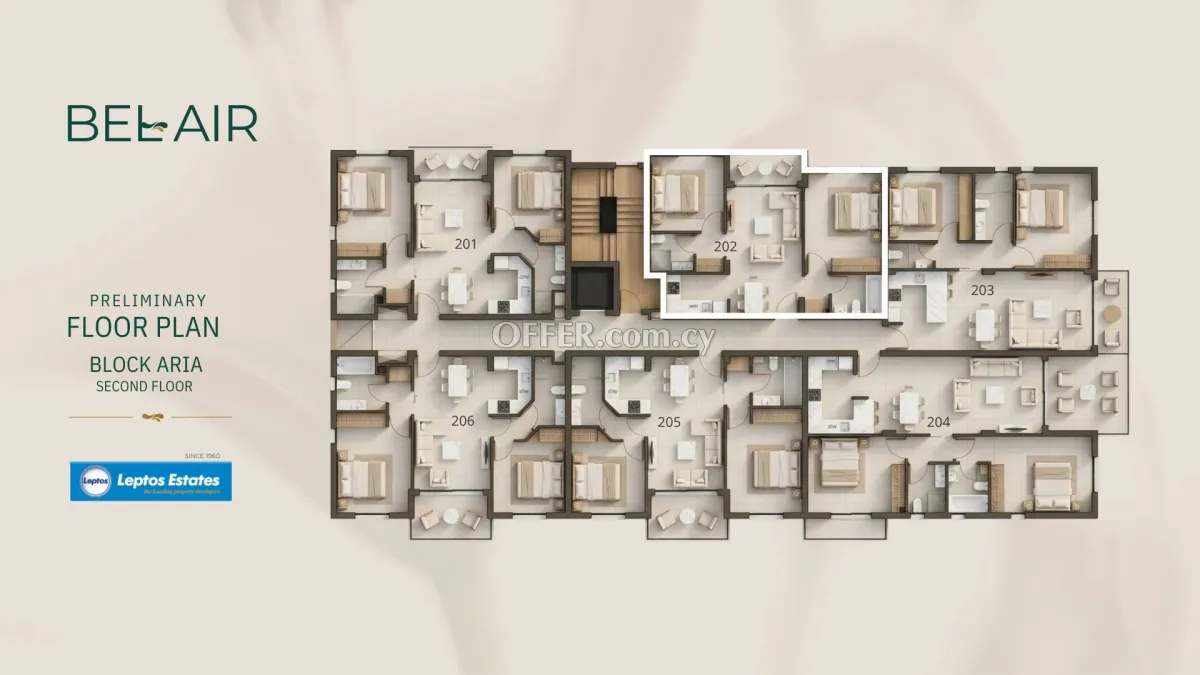 2 bed apartment for sale in Geroskipou Pafos - 3