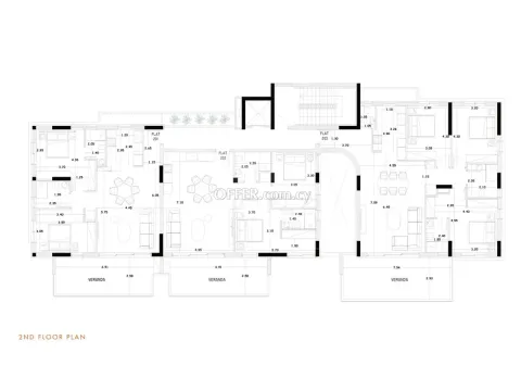 Luxury Three Bedroom Apartments for Sale in Engomi Nicosia - 2