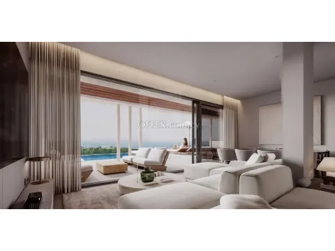 Contemporary three bedroom Penthouse in Tombs of the Kings area in Paphos