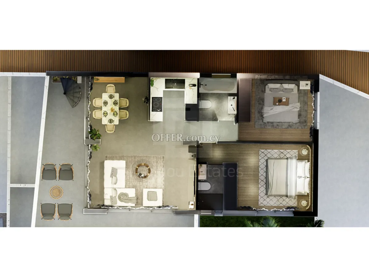 Brand New Modern Two Bedroom Apartments for Sale in Dromolaxia Larnaca - 2