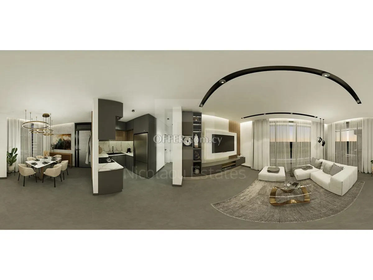 Brand New Modern Ground Floor Two Bedroom Apartments with Garden for Sale in Dromolaxia Larnaca - 2