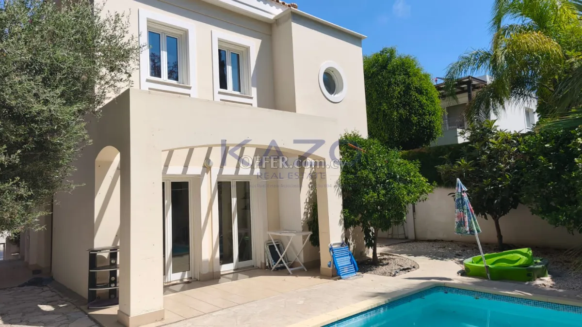 Fully Furnished House with Pool in Agios Tychonas - 1