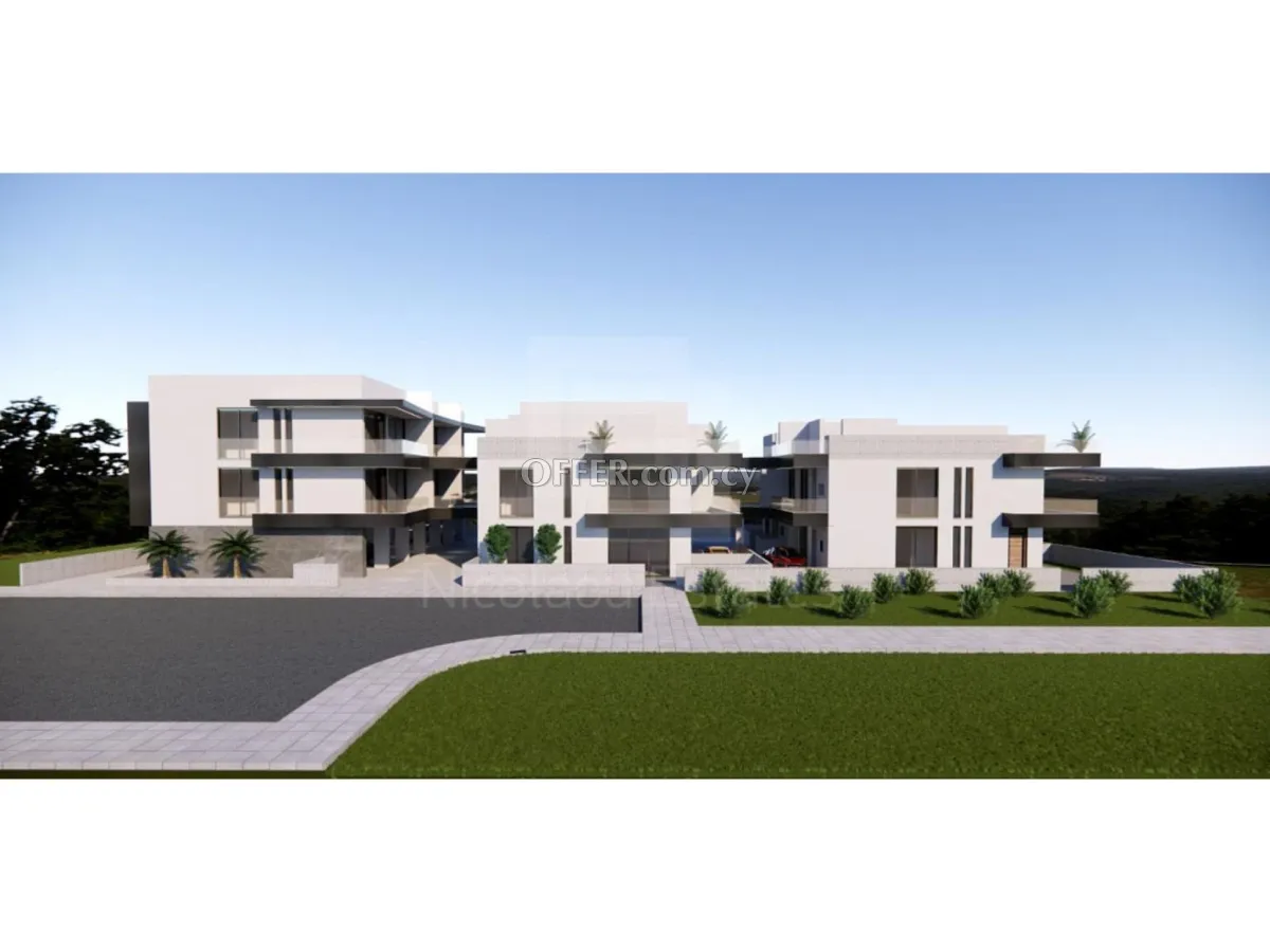 Brand New Modern Ground Floor Two Bedroom Apartments with Garden for Sale in Dromolaxia Larnaca - 1