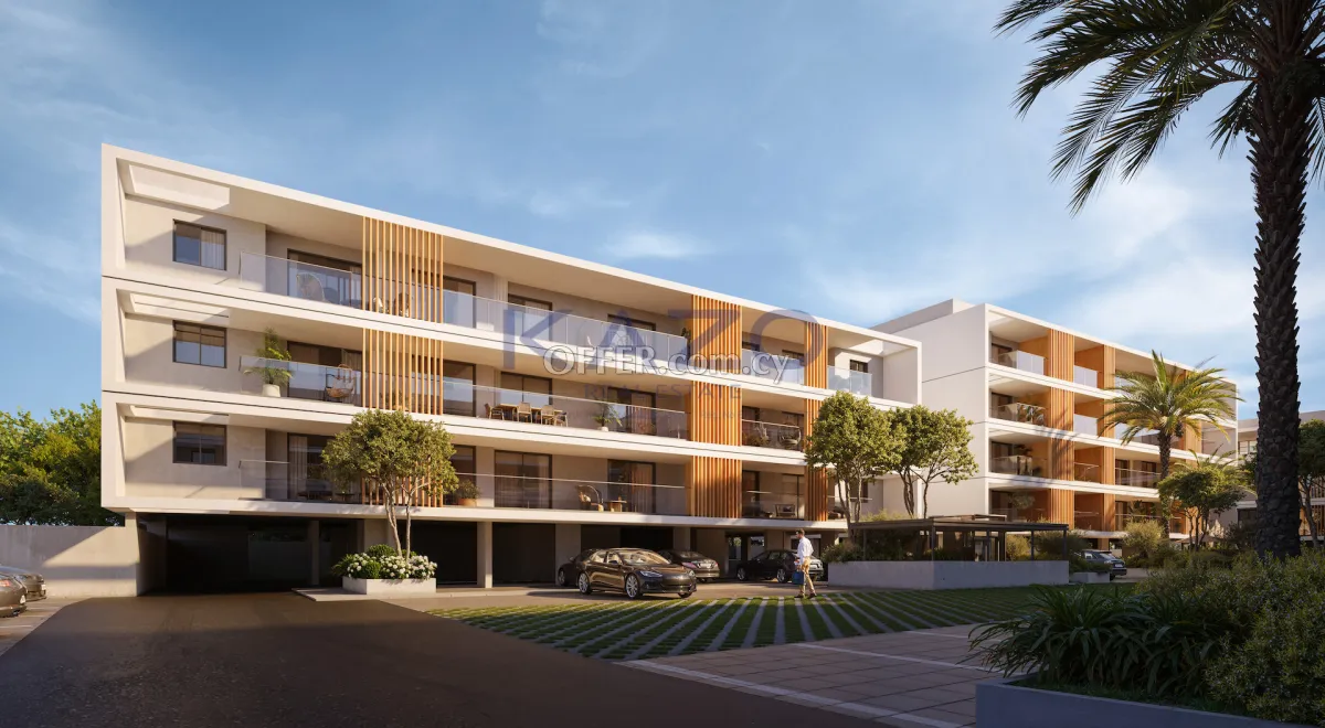 Modern Two Bedroom Apartment for Sale in Vibrant Geroskipou Area - 1