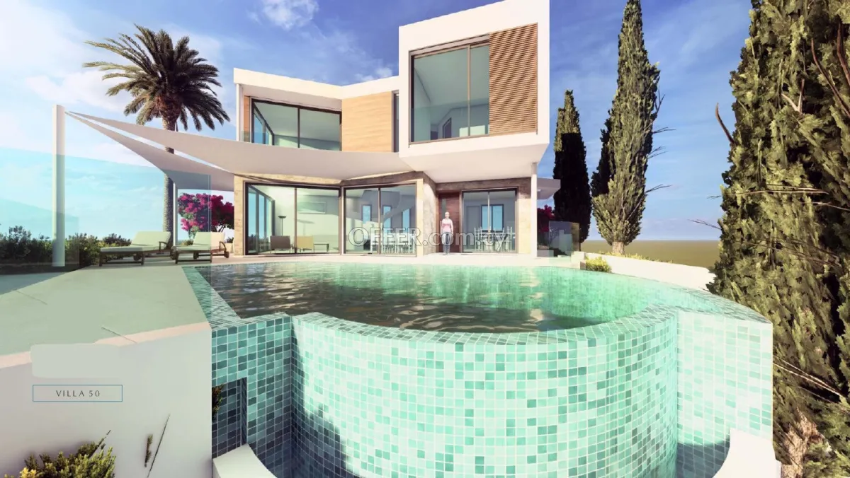 New Detached Villa with Pool in Chloraka For Sale - 2