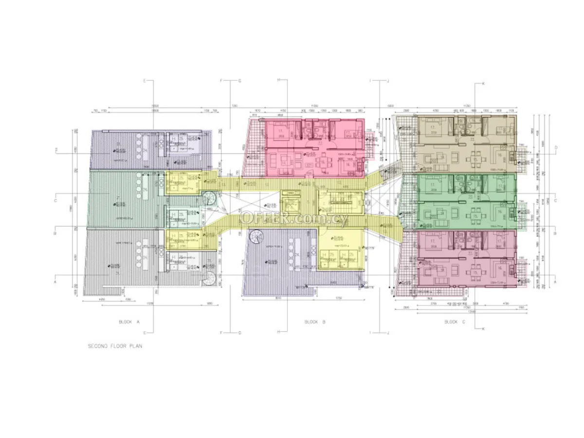 Brand New Modern Two Bedroom Apartments with Roof Garden for Sale in Dromolaxia Larnaca - 9