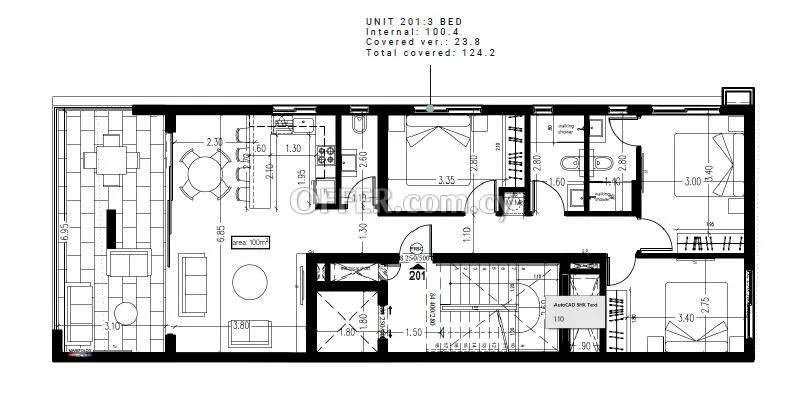 Apartment (Flat) in Agioi Anargyroi, Larnaca for Sale - 6
