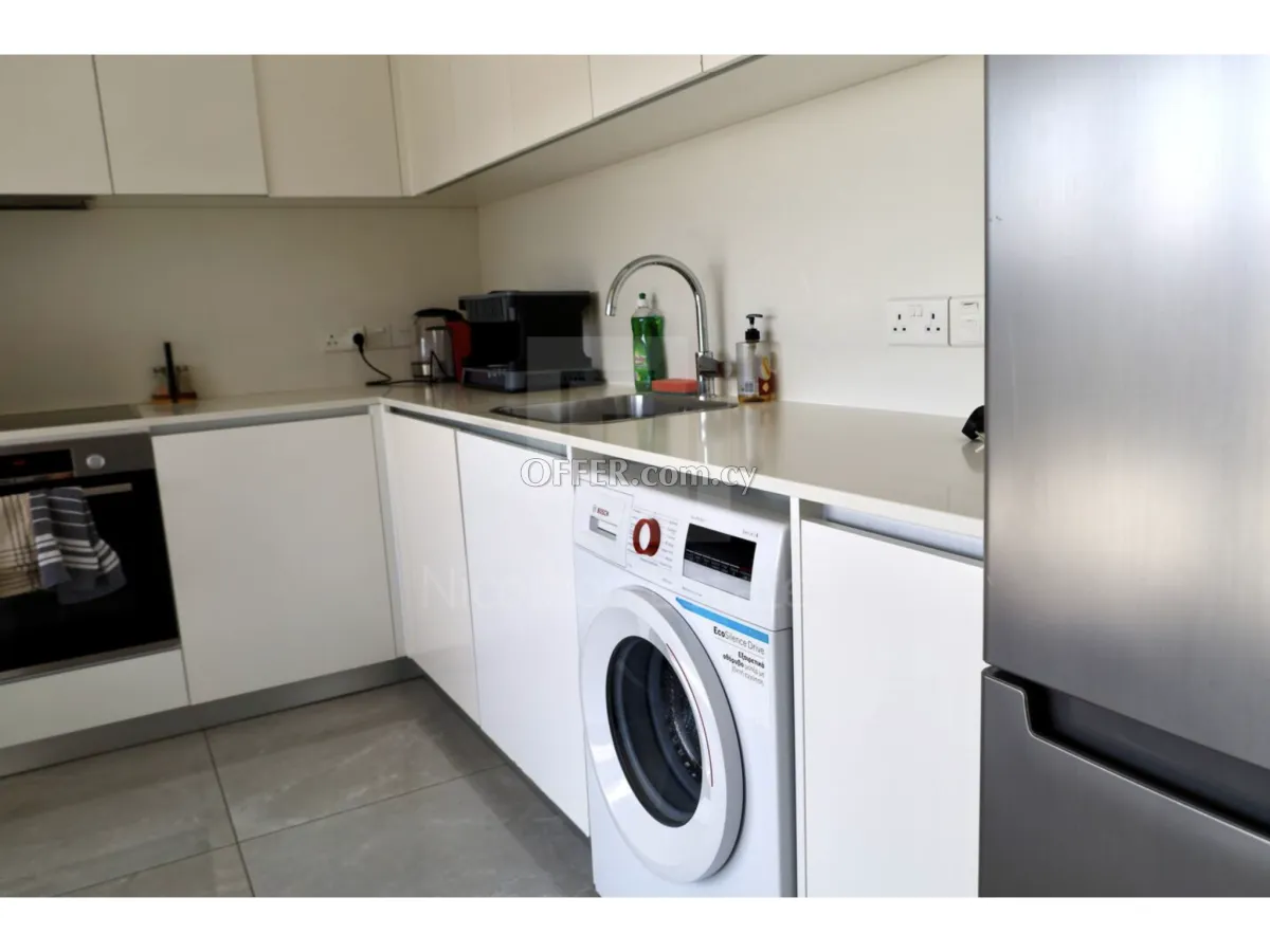 Two bedroom luxury fully furnished apartment in Engomi near Stephanis - 8