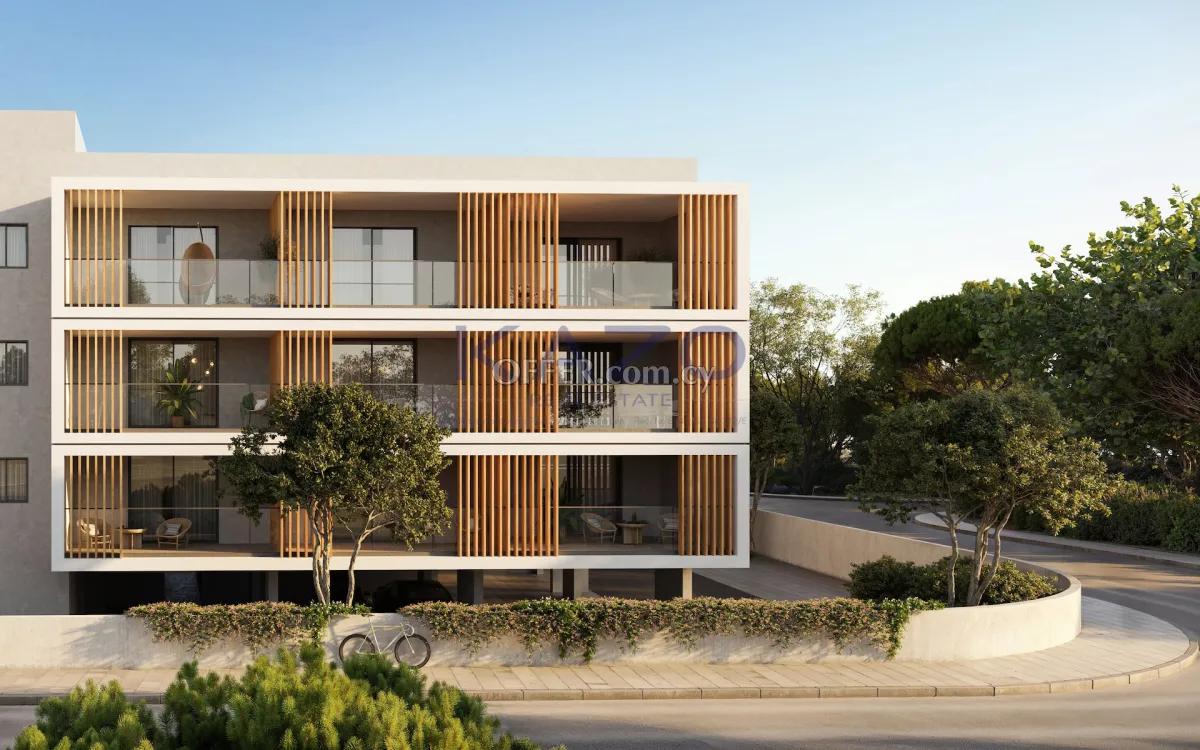 Bright Studio Apartment in Central Geroskipou with Pool - 4