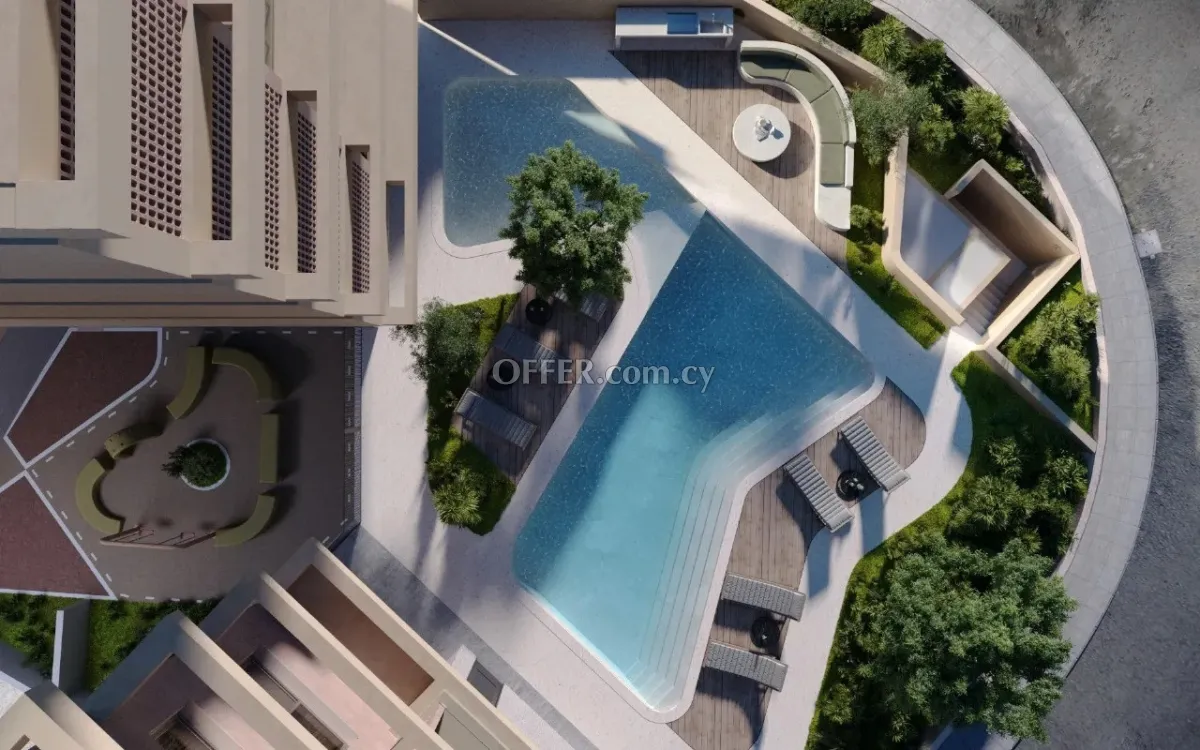 New Two Bedroom Apartment Paphos Center Sea View - 8