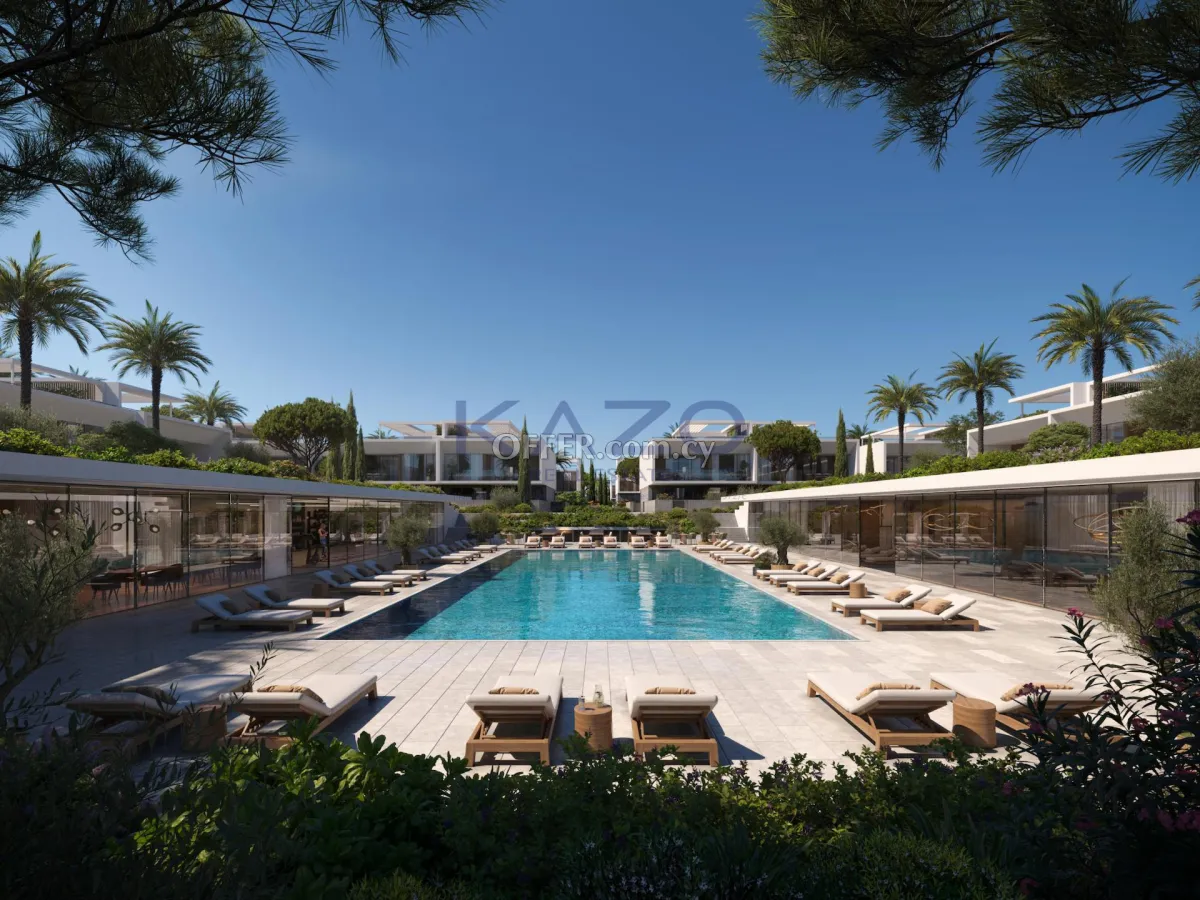 Modern Geroskipou Seafront Apartment for Sale with Private Pool and Gym - 2
