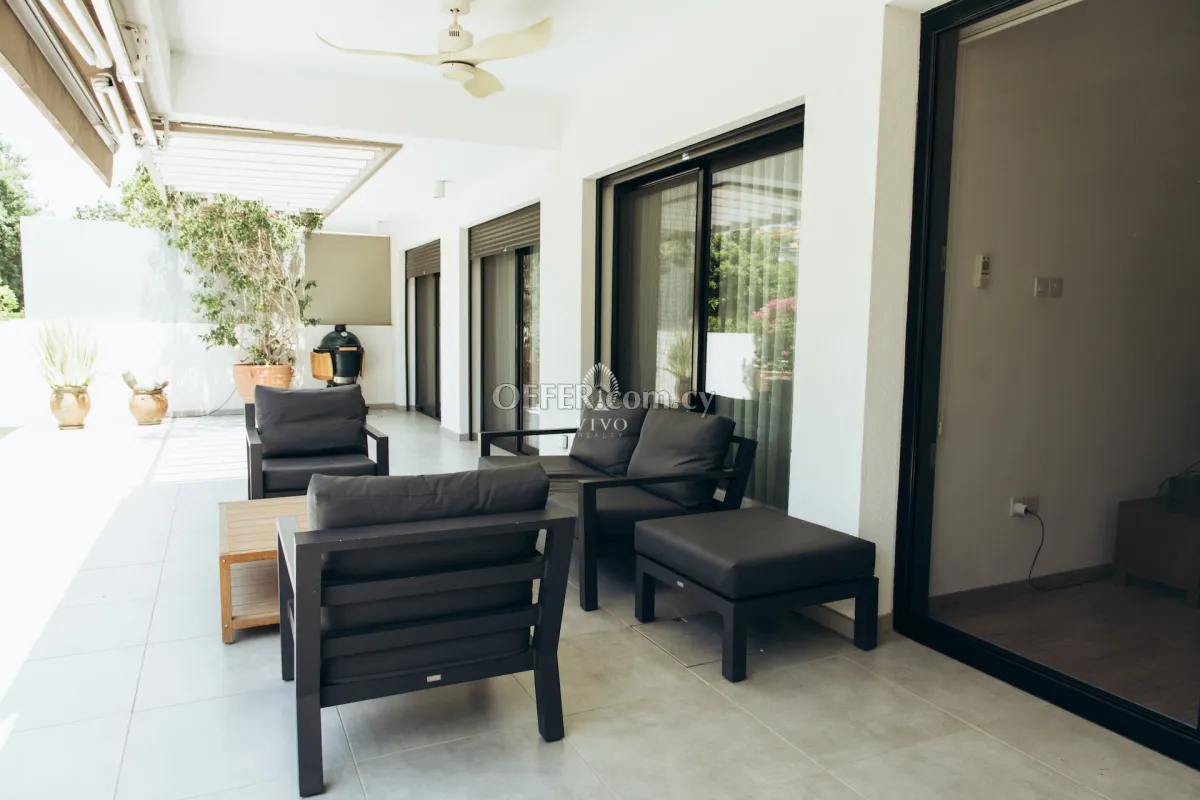 TREE BEDROOM GROUND FLOOR APARTMEN WITH COMMON POOL IN PANTHEA LIMASSOL - 8