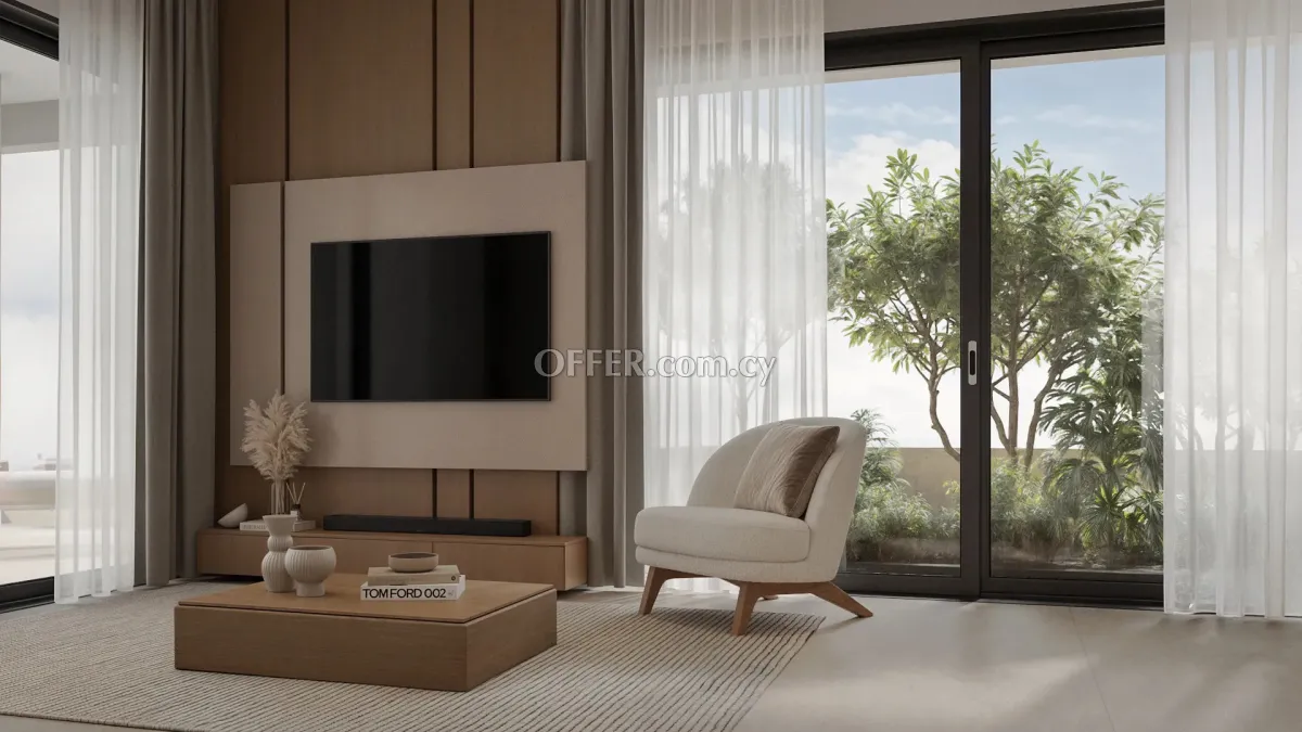 For Sale New Three Bedroom Apartment with Sea View in Paphos Center - 5