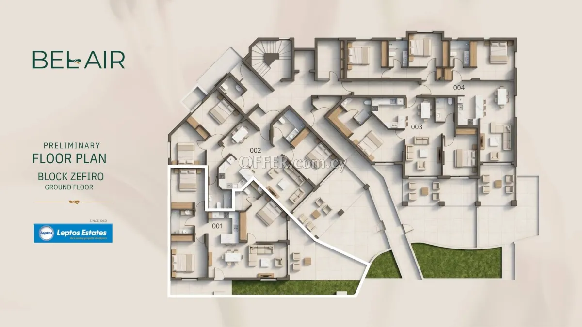 3 bed apartment for sale in Geroskipou Pafos - 3