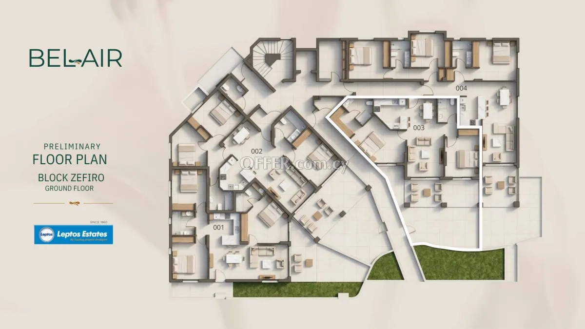 2 bed apartment for sale in Geroskipou Pafos - 3