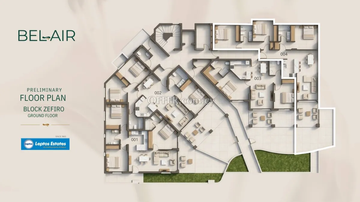 3 bed apartment for sale in Geroskipou Pafos - 3