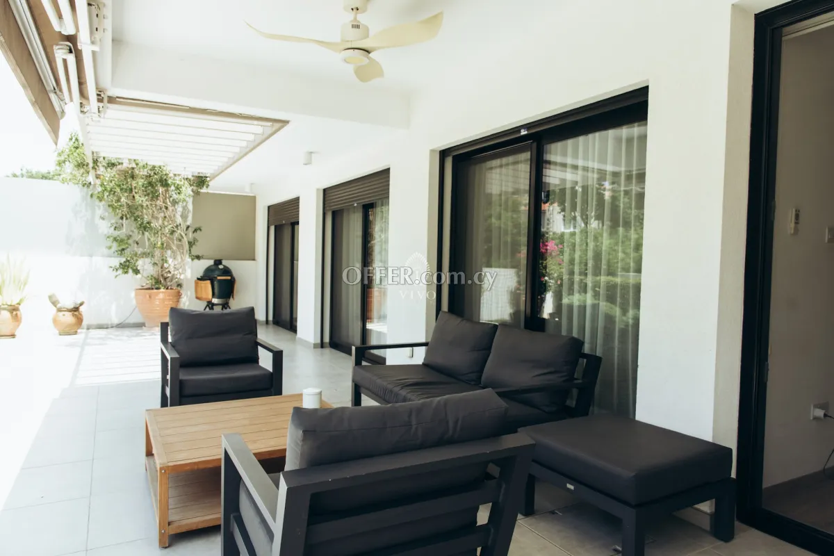 TREE BEDROOM GROUND FLOOR APARTMEN WITH COMMON POOL IN PANTHEA LIMASSOL - 4