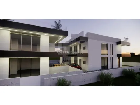 Brand New Modern Two Bedroom Apartments with Roof Garden for Sale in Dromolaxia Larnaca - Main Photo