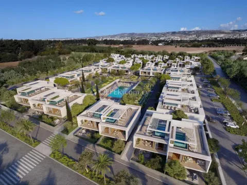 Modern Geroskipou Seafront Apartment for Sale with Private Pool and Gym - Main Photo
