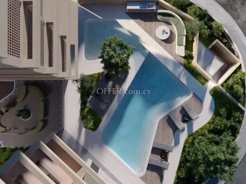 For Sale New Three Bedroom Apartment with Sea View in Paphos Center - Main Photo