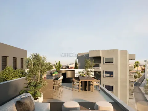 THREE  BEDROOM TOP FLOOR APARTMENT WITH ROOF GARDEN IN KATHOLIKI - LIMASSOL - Main Photo
