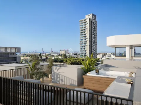 TWO BEDROOM TOP FLOOR APARTMENT WITH ROOF GARDEN IN OMONIA- LIMASSOL - Main Photo