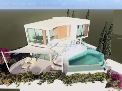 New Detached Villa with Pool in Chloraka For Sale - 3