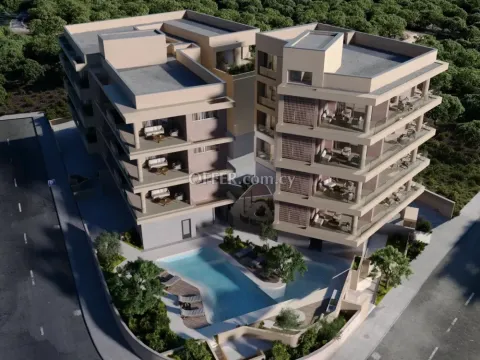 For Sale New Three Bedroom Apartment with Sea View in Paphos Center - 9