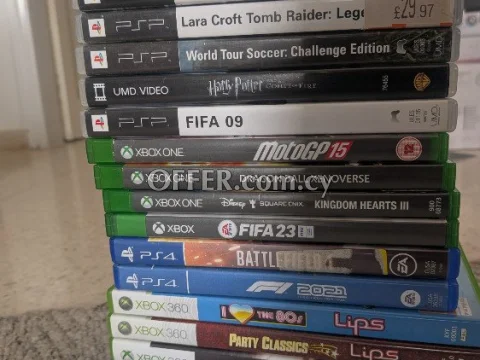 Mixed games PSP, XBOX ONE PS4 & XBOX 360 - Main Photo